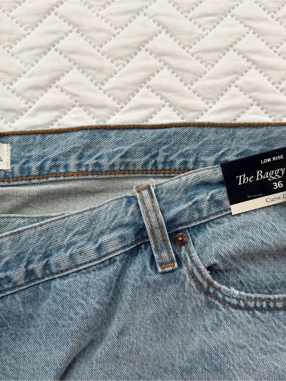 Abercrombie & Fitch Curve Love Low Rise Baggy Shorts